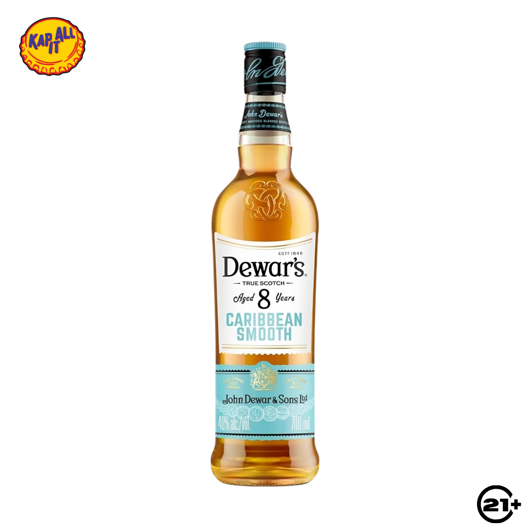 DEWARS CARIBBEAN SMOOTH 8 Y.O BLENDED WHISKY 750ml