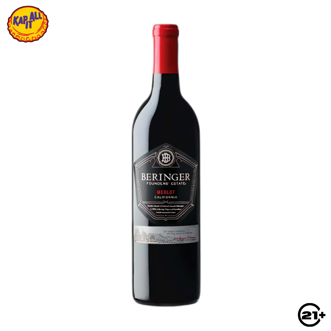 WINE BERINGER FOUNDERS ESTATE MERLOT 750ml