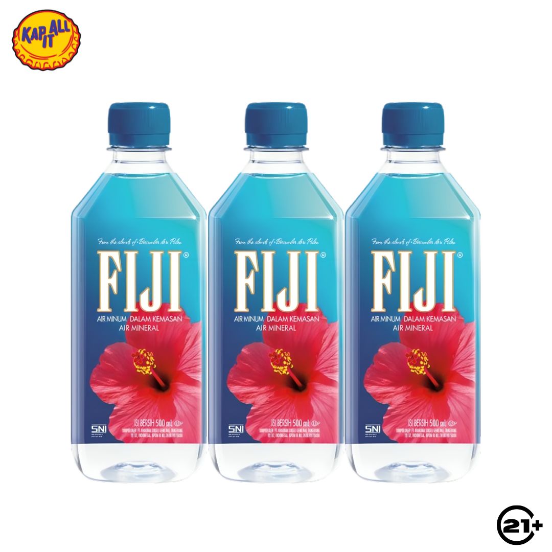 PAKET FIJI NATURAL ARTESIAN WATER 500ml - 3 BOTTLES