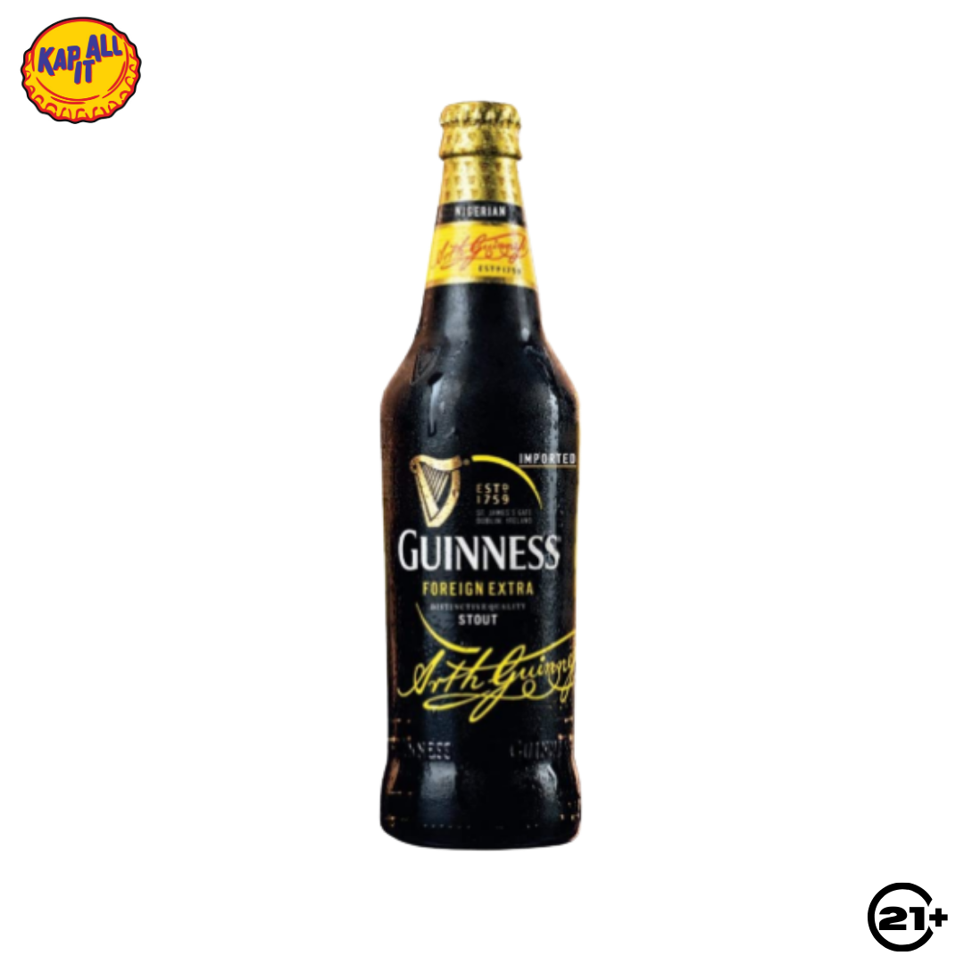 BEER GUINNESS FOREIGN EXTRA STOUT PINT 325ml