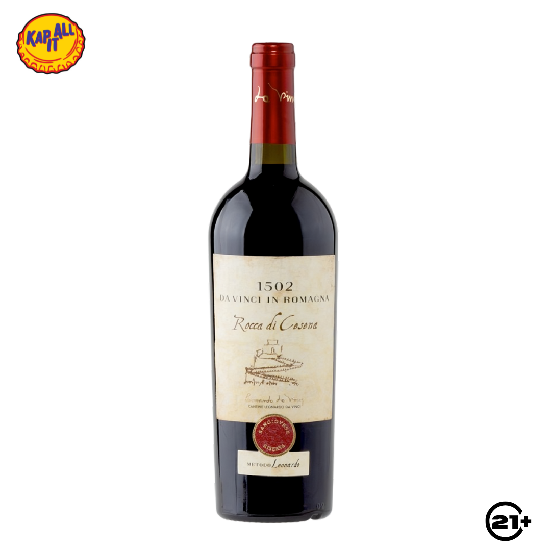 WINE 1502 DA VINCI IN ROMAGNA ROCCA DI CESENA SANGIOVESE SUPERIORE RISERVA DOC 750ml