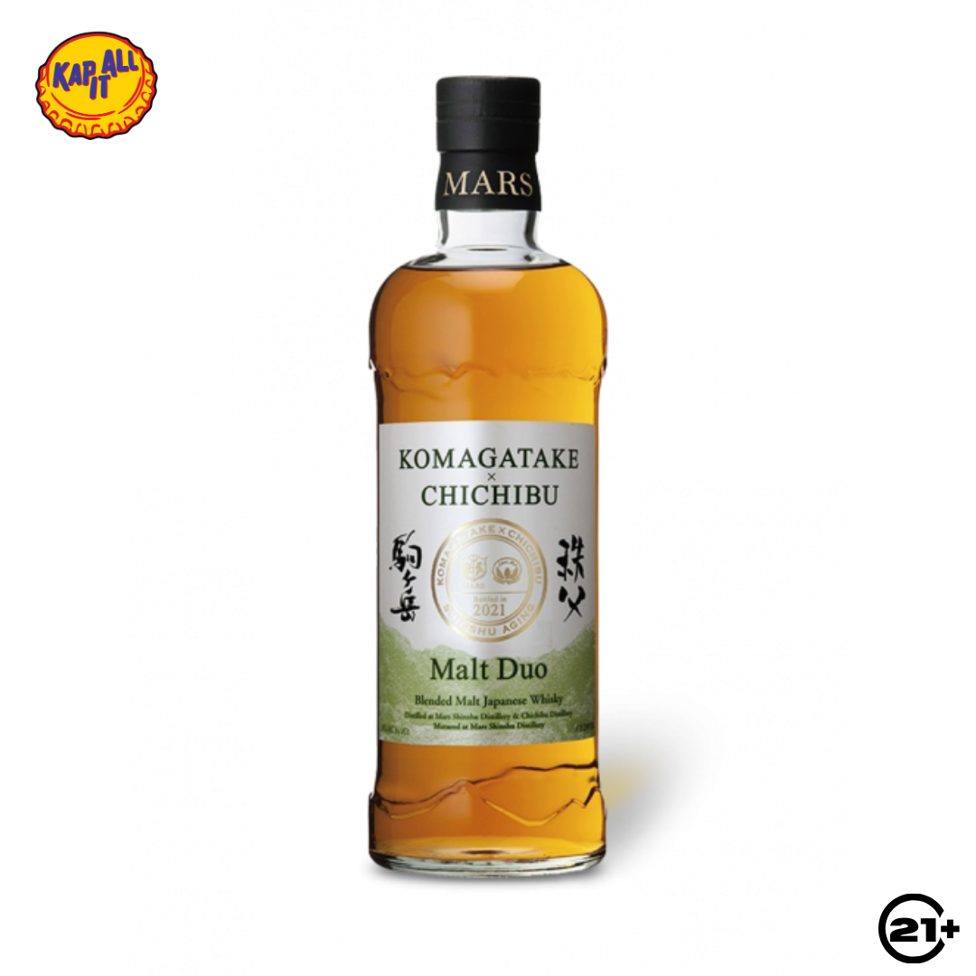 MARS SHINSHU MALT DUO 2021 KOMAGATAKE X CHICHIBU BLENDED MALT 700ml