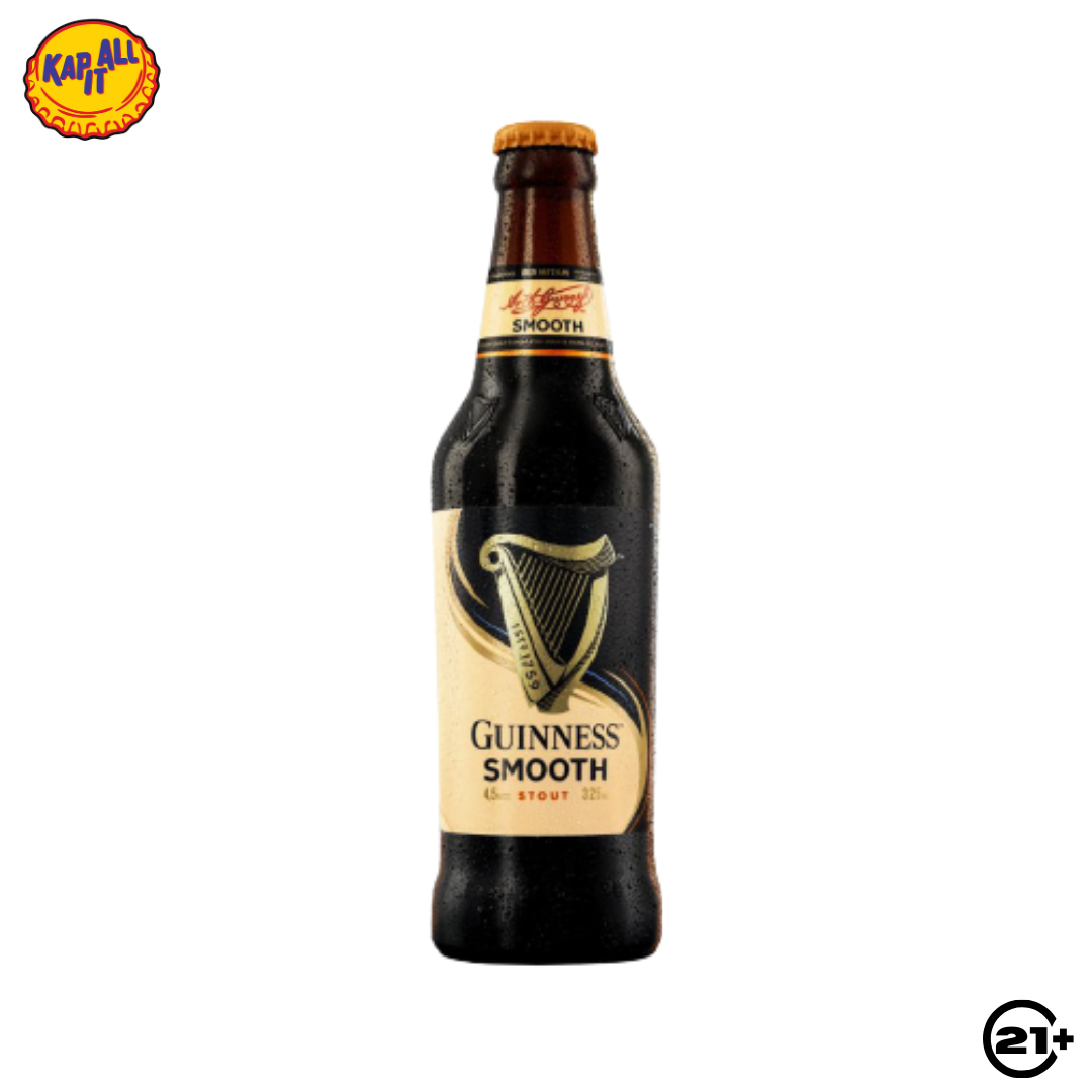 BEER GUINNESS SMOOTH STOUT PINT 325ml