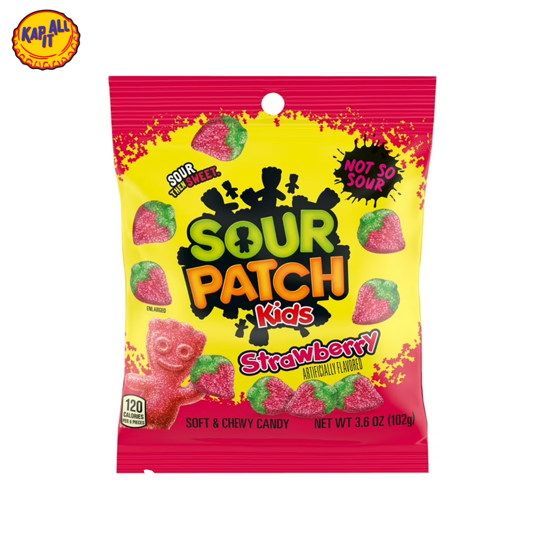 SOUR PATCH KIDS STRAWBERY 102g