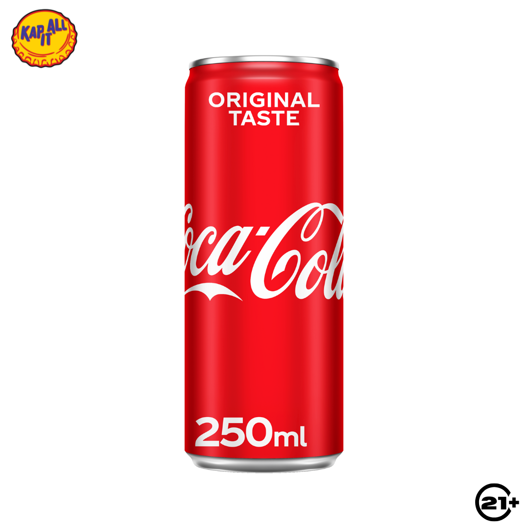 COCA COLA ORIGINAL TASTE CAN 250ml