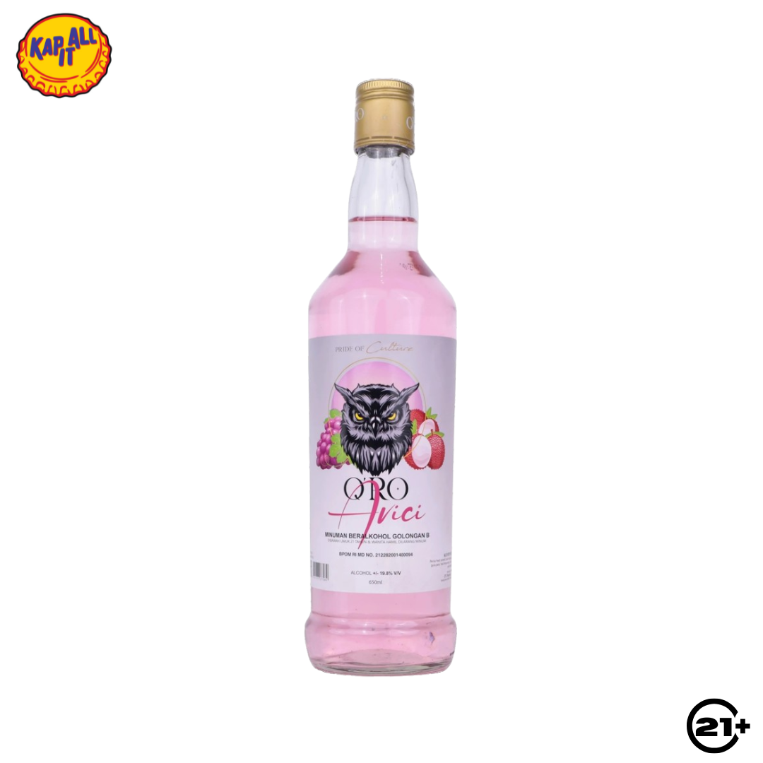 ANGGUR LYCHEE QRO QURO LYCHEE AVICI 650ml