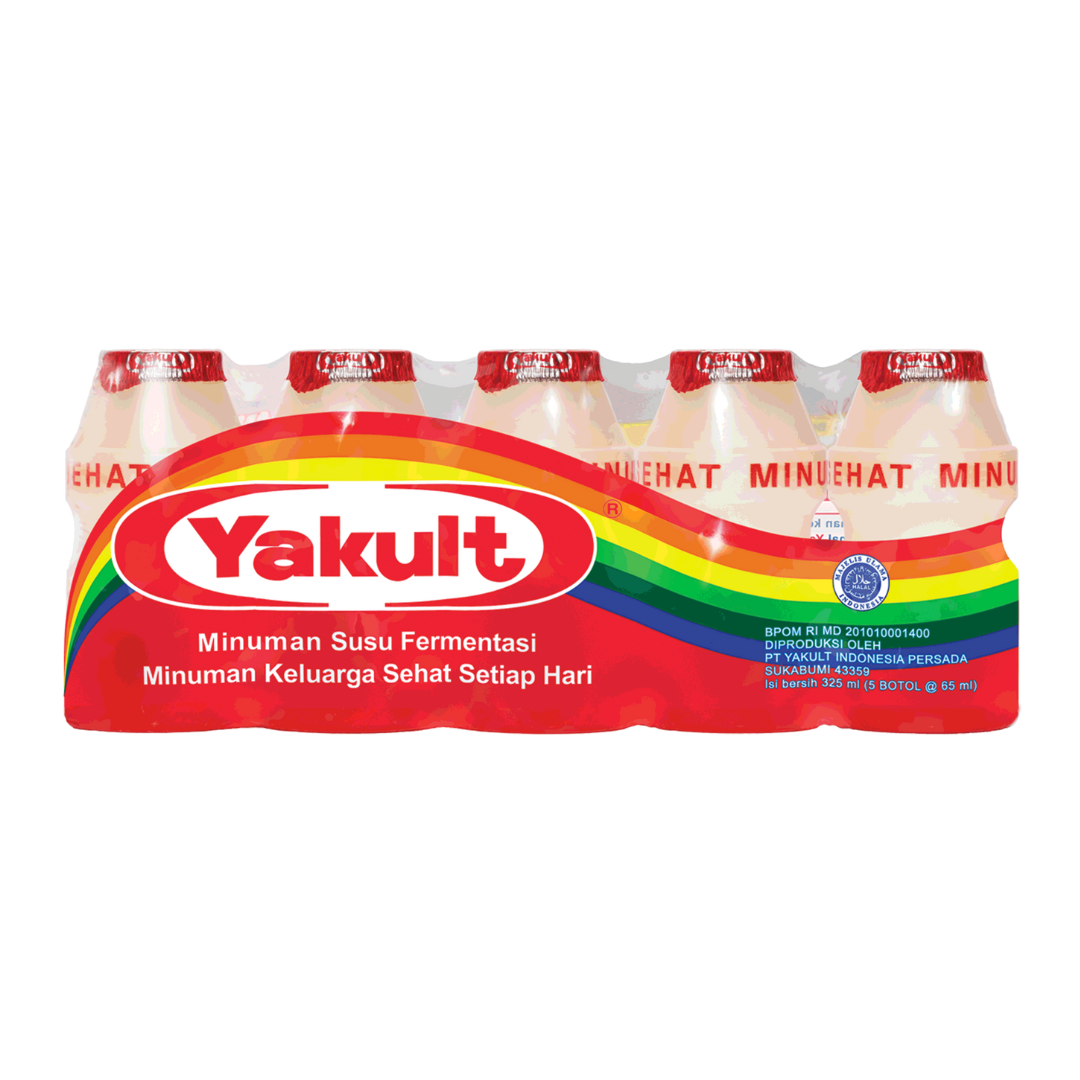 YAKULT SUSU FERMENTASI 5x 65ml