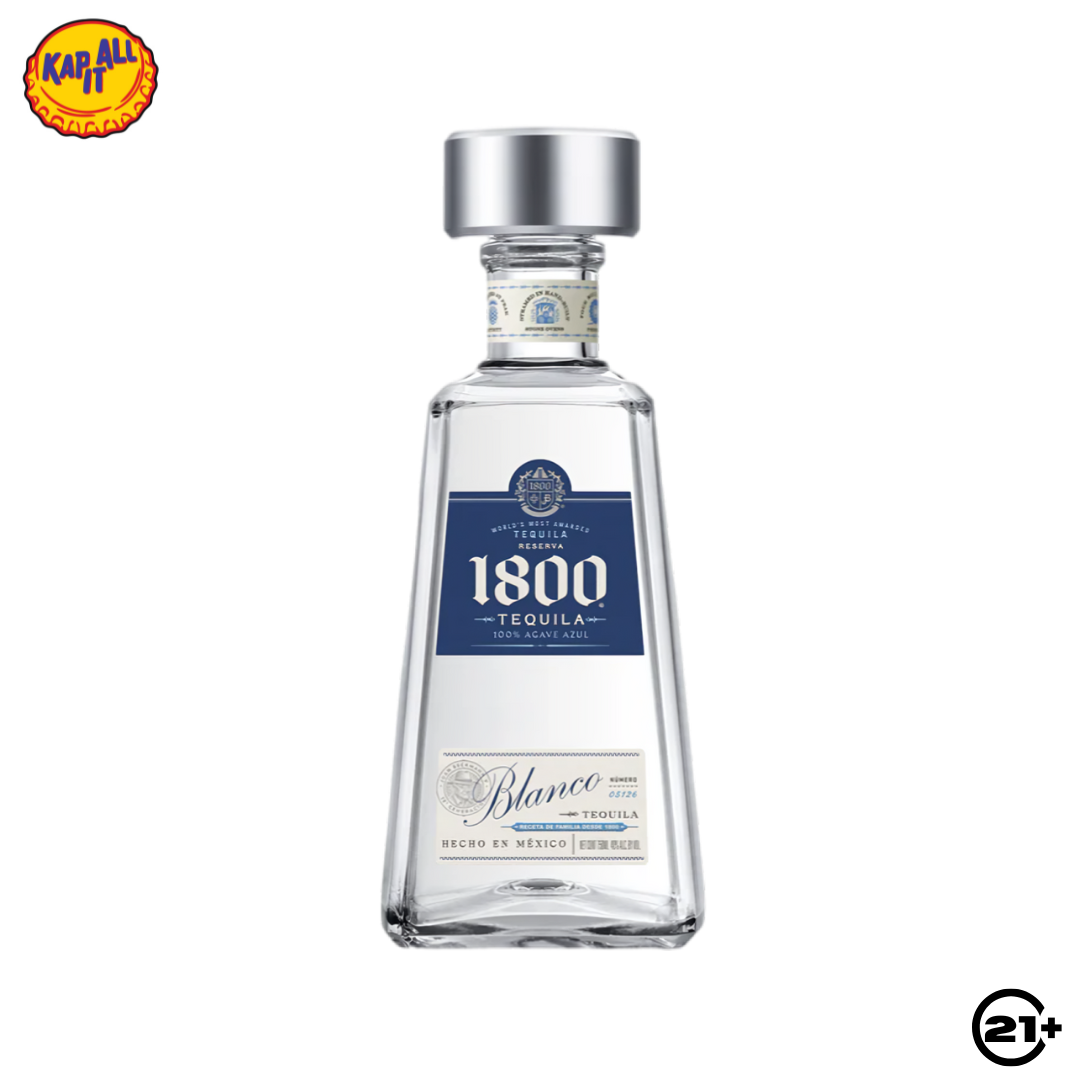1800 BLANCO SILVER TEQUILA 750ml