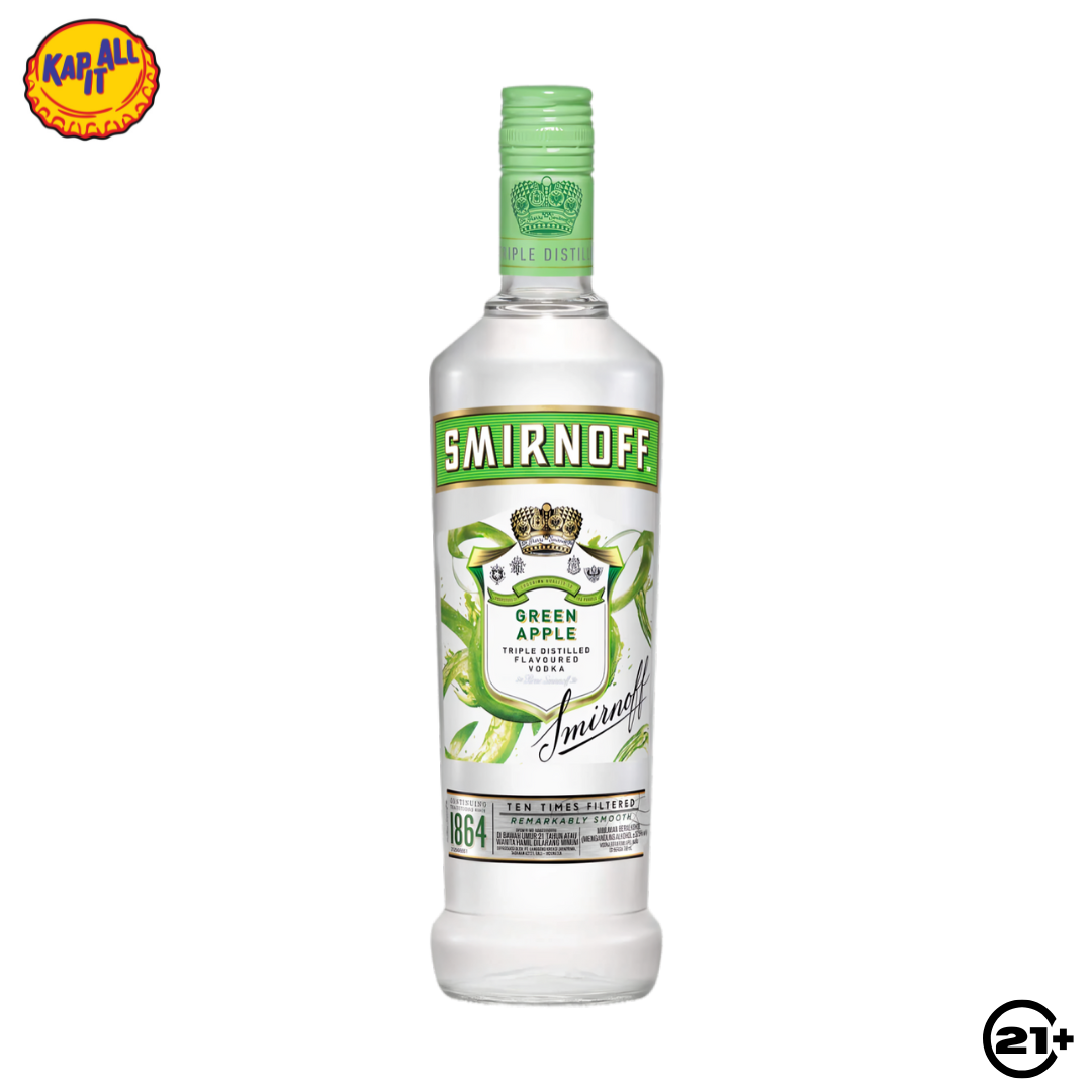 SMIRNOFF GREEN APPLE VODKA 700ml