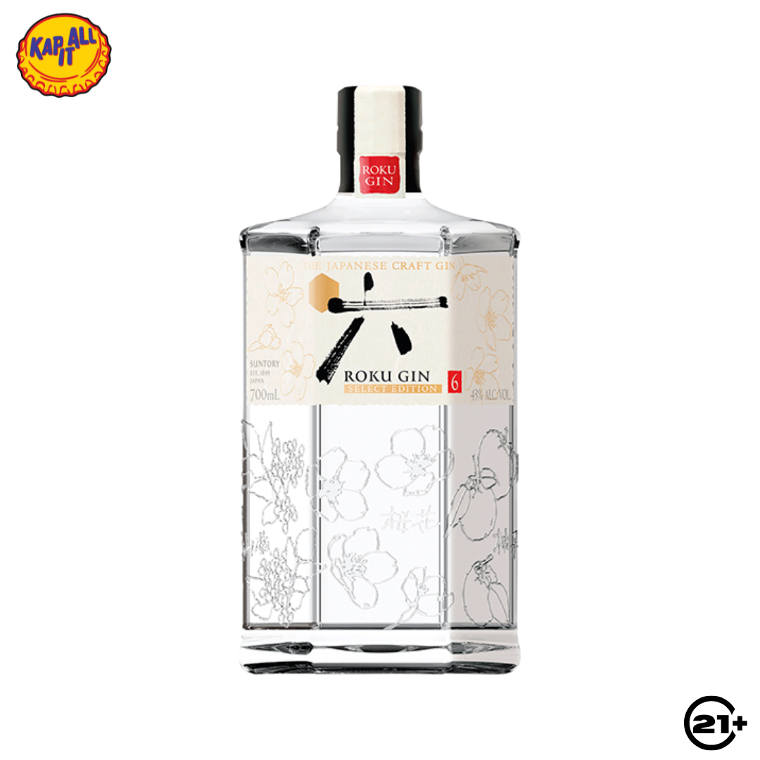 SUNTORY ROKU GIN JAPANESE CRAFT GIN 700ml
