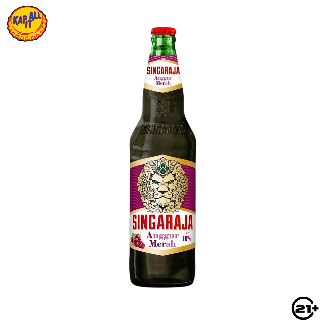 BEER SINGARAJA ANGGUR MERAH 620ml