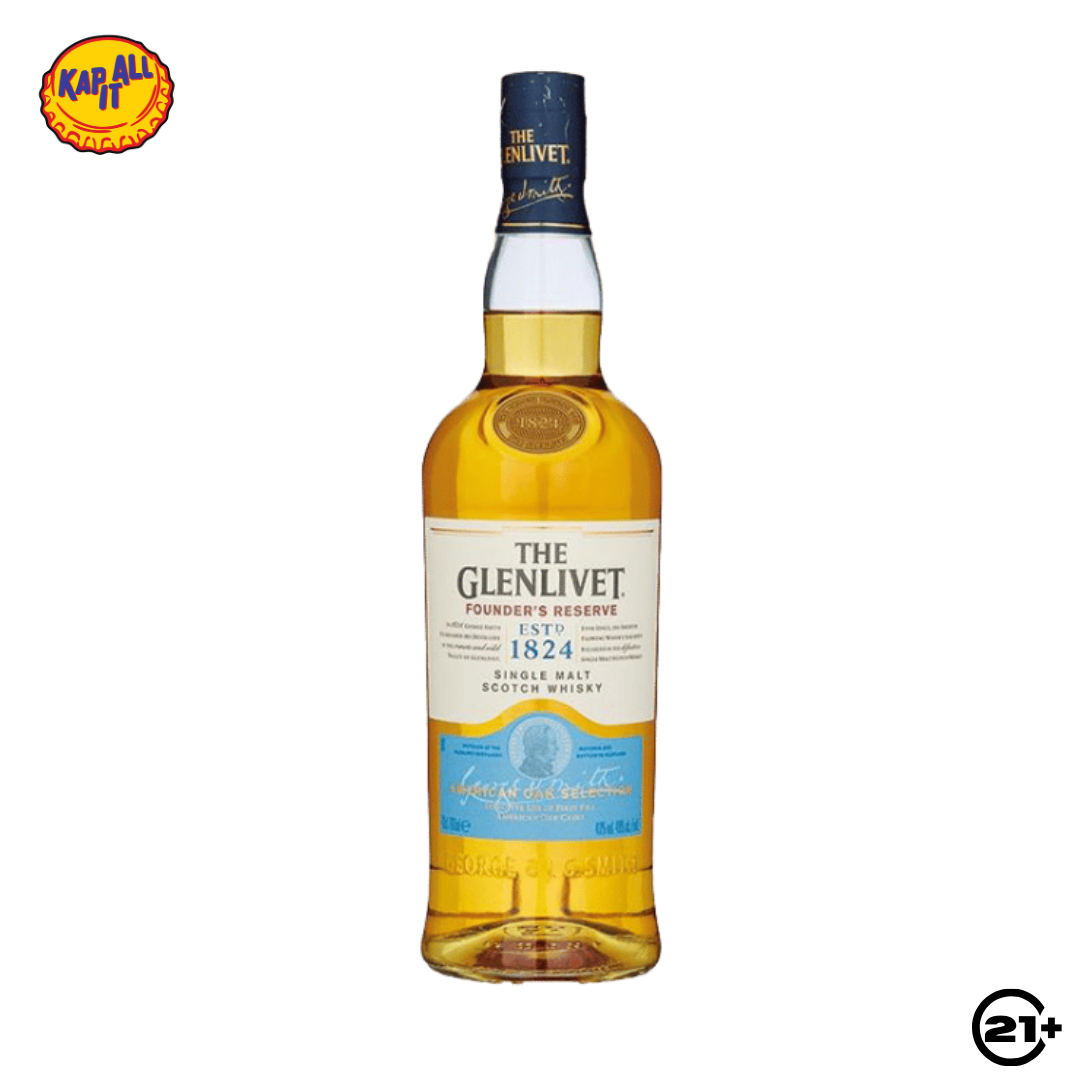 THE GLENLIVET FOUNDERS RESERVE SINGLE MALT SCOTCH WHISKY 700ml