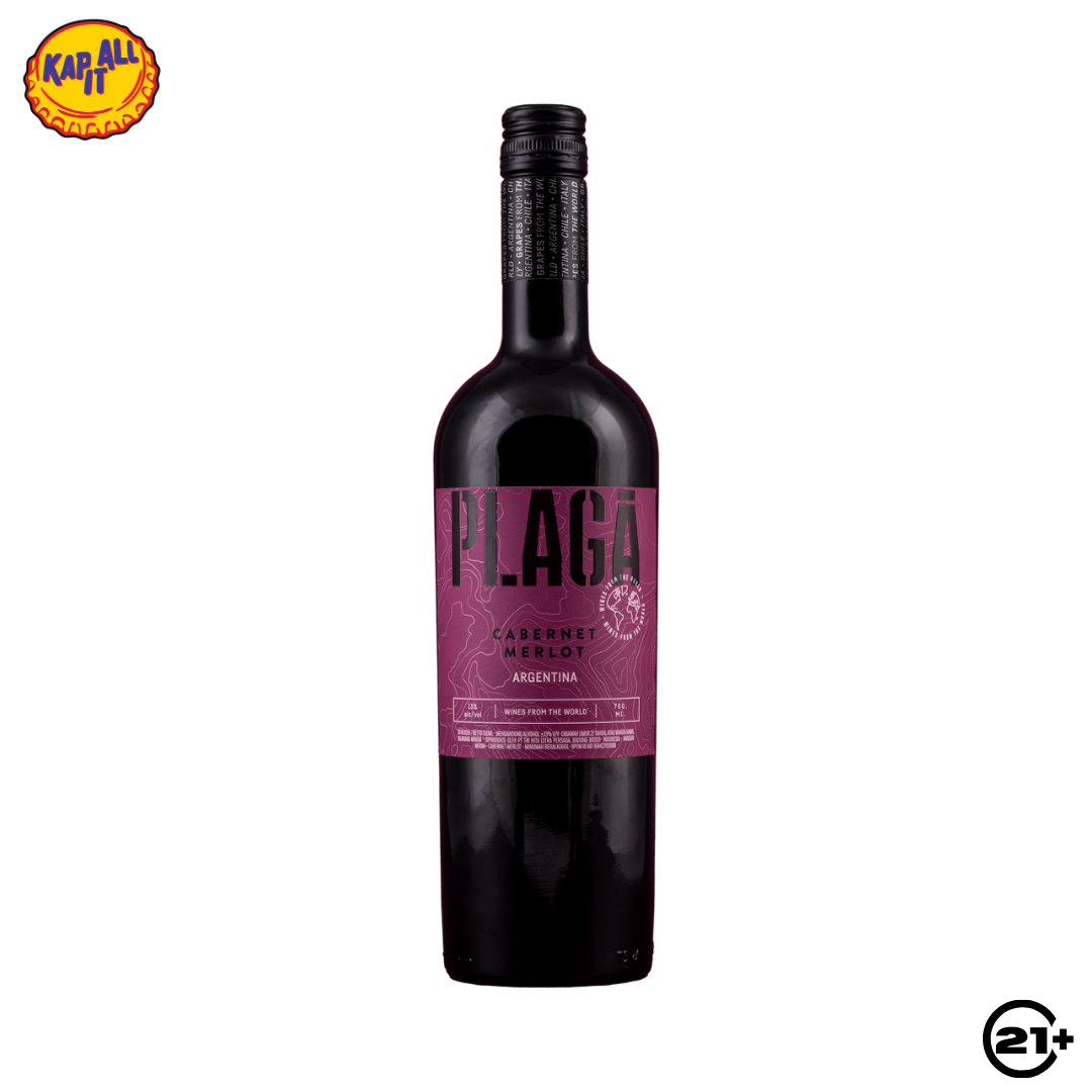 WINE PLAGA CABERNET MERLOT 750ml