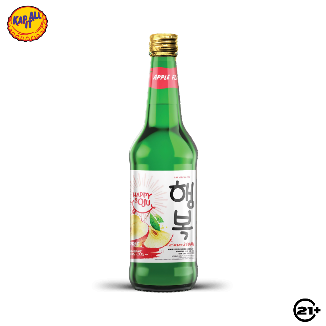 SOJU HAPPY SOJU APPLE 360ml