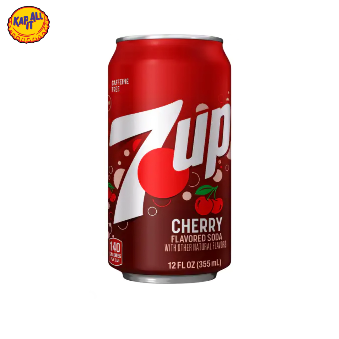 7UP CHERRY SODA 355ml