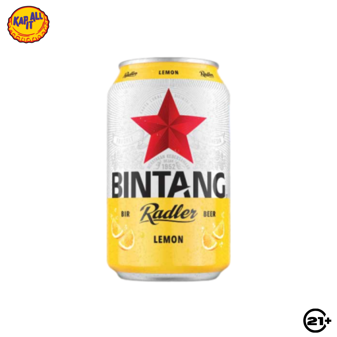 BEER BINTANG RADLER LEMON CAN 320ml