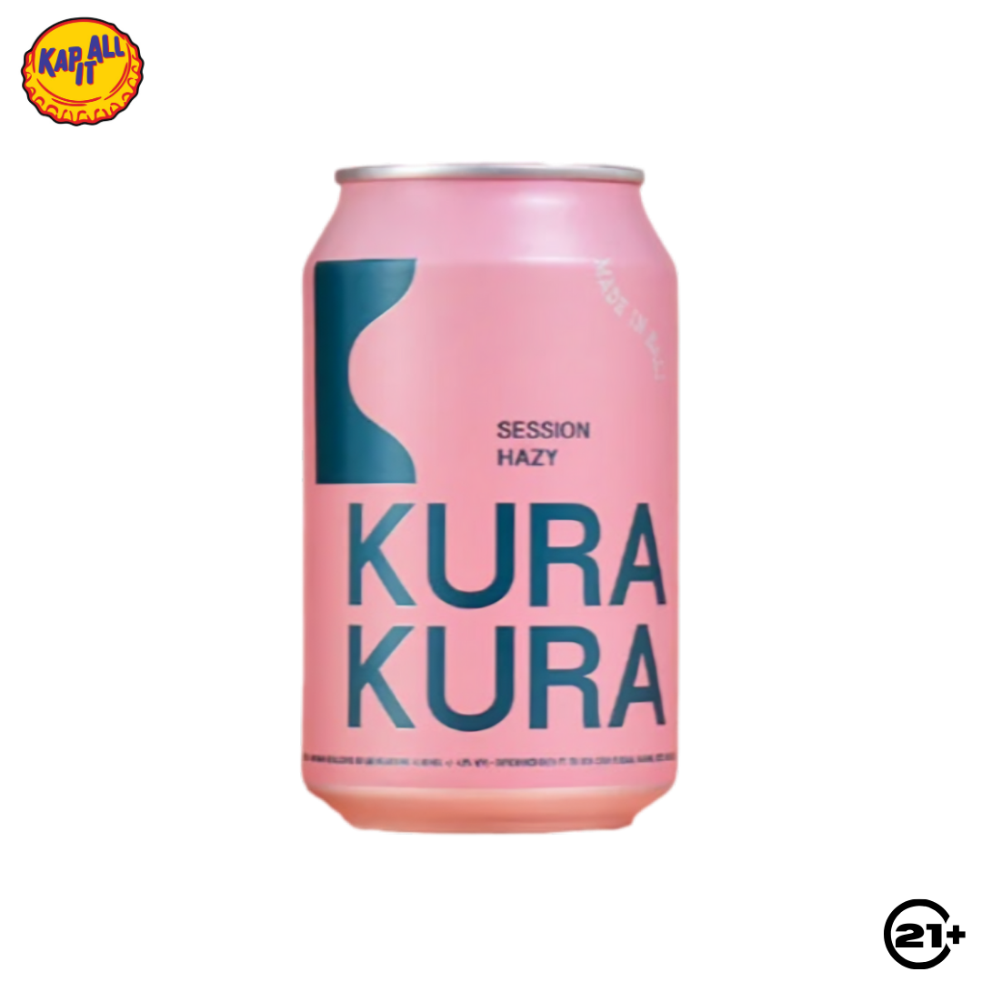 BEER KURA KURA SESSION HAZY 330ml