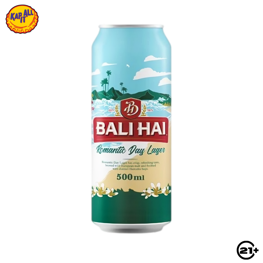 BEER BALI HAI BALIHAI ROMANTIC DAY LAGER CAN 500ml