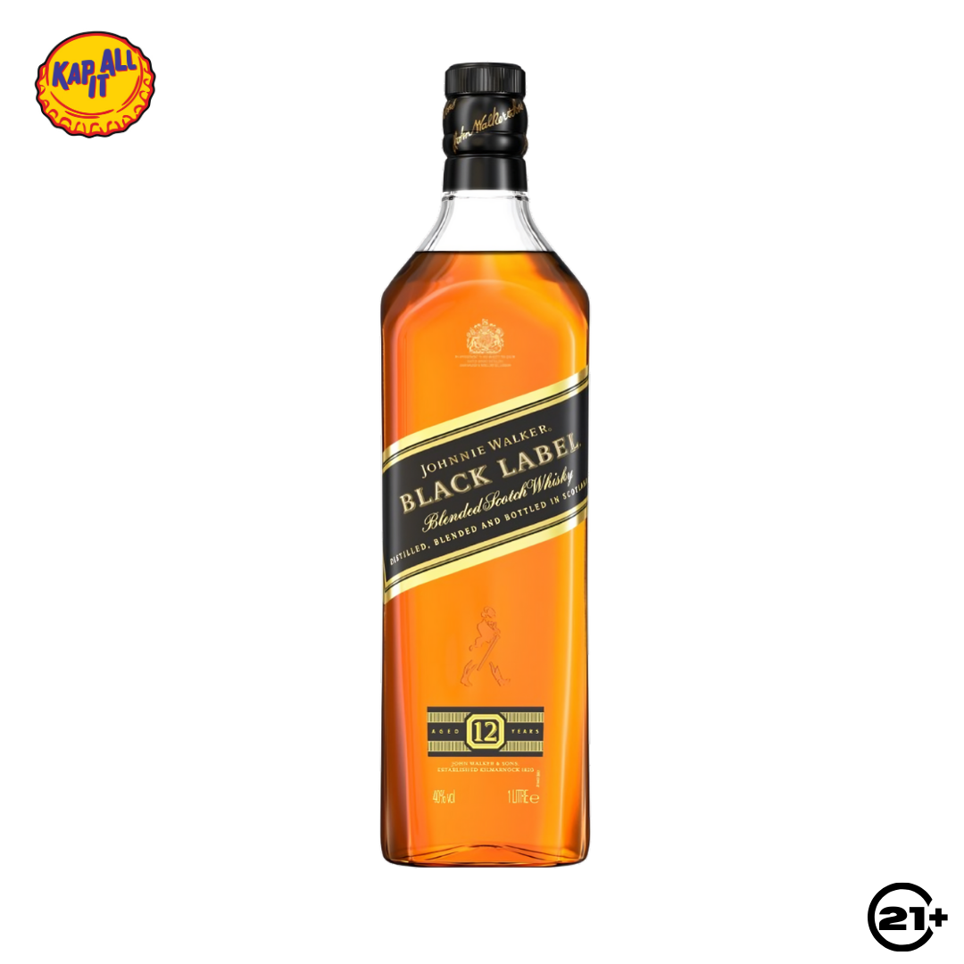 JOHNNIE WALKER BLACK LABEL 1000ml