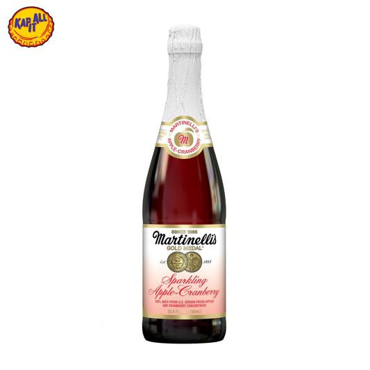 MARTINELLIS SPARKLING APPLE CRANBERRY 750ml