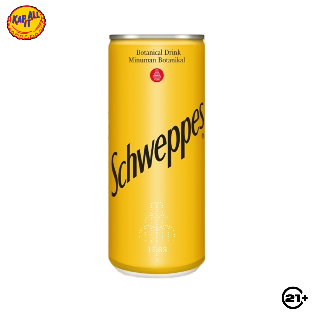 SCHWEPPES BOTANICAL DRINK TONIC WATER CAN 250ml