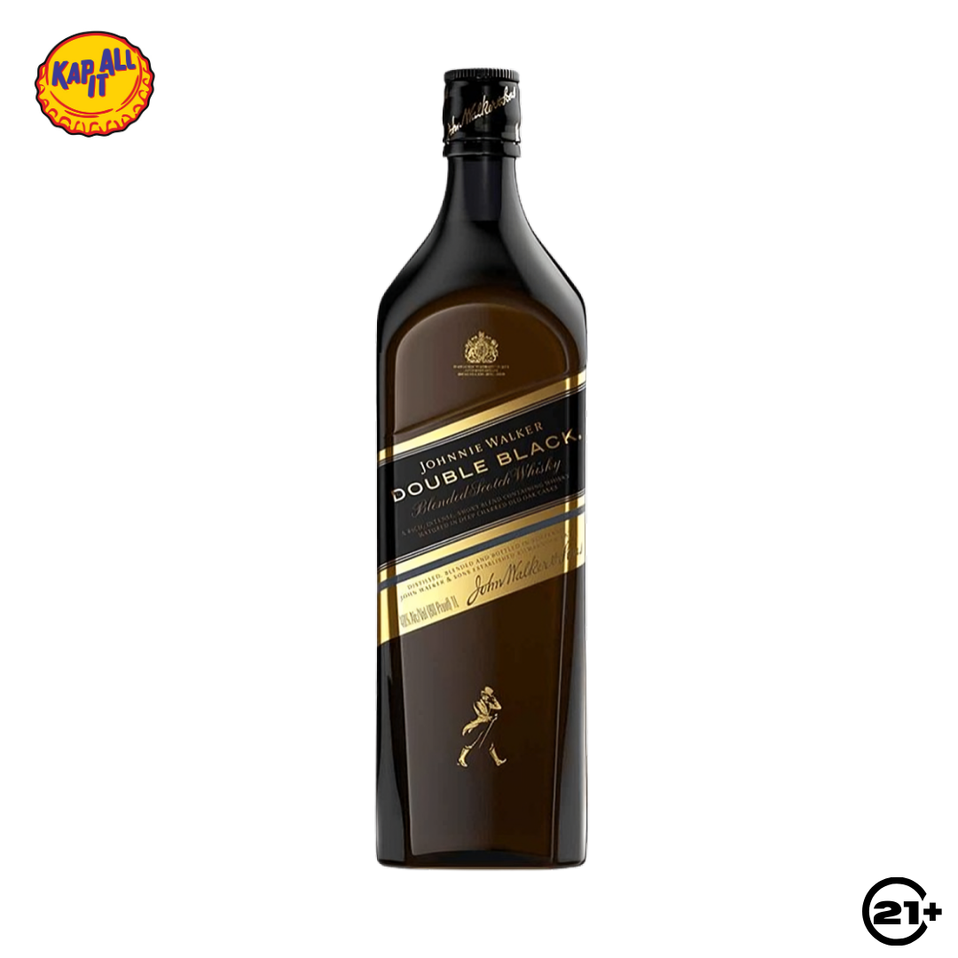 JOHNNIE WALKER DOUBLE BLACK 1000ml