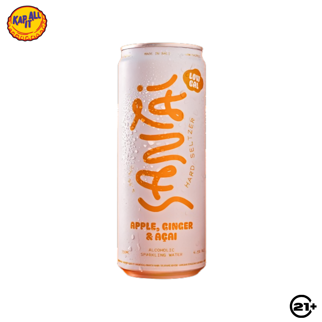SANTAI APPLE GINGER ACAI CAN 330ml