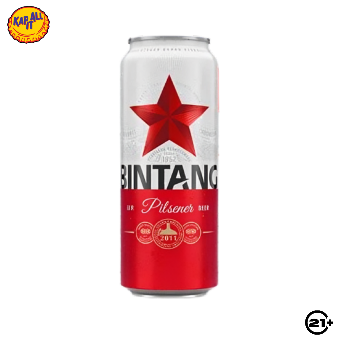 BEER BINTANG PILSENER CAN 500ml