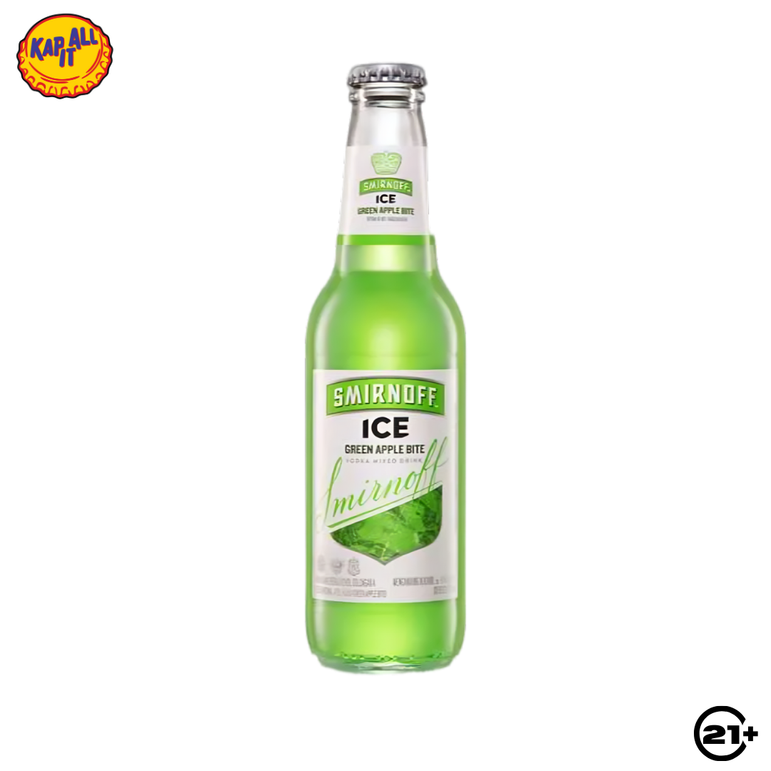 SMIRNOFF ICE GREEN APPLE BITE PINT 275ml
