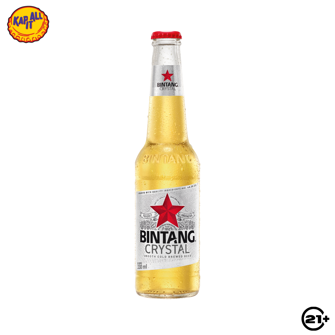 BEER BINTANG CRYSTAL PINT 330ml