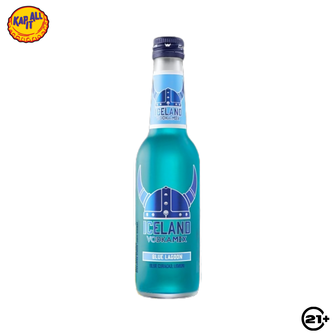ICELAND VODKA MIX BLUE LAGOON PINT 275ml