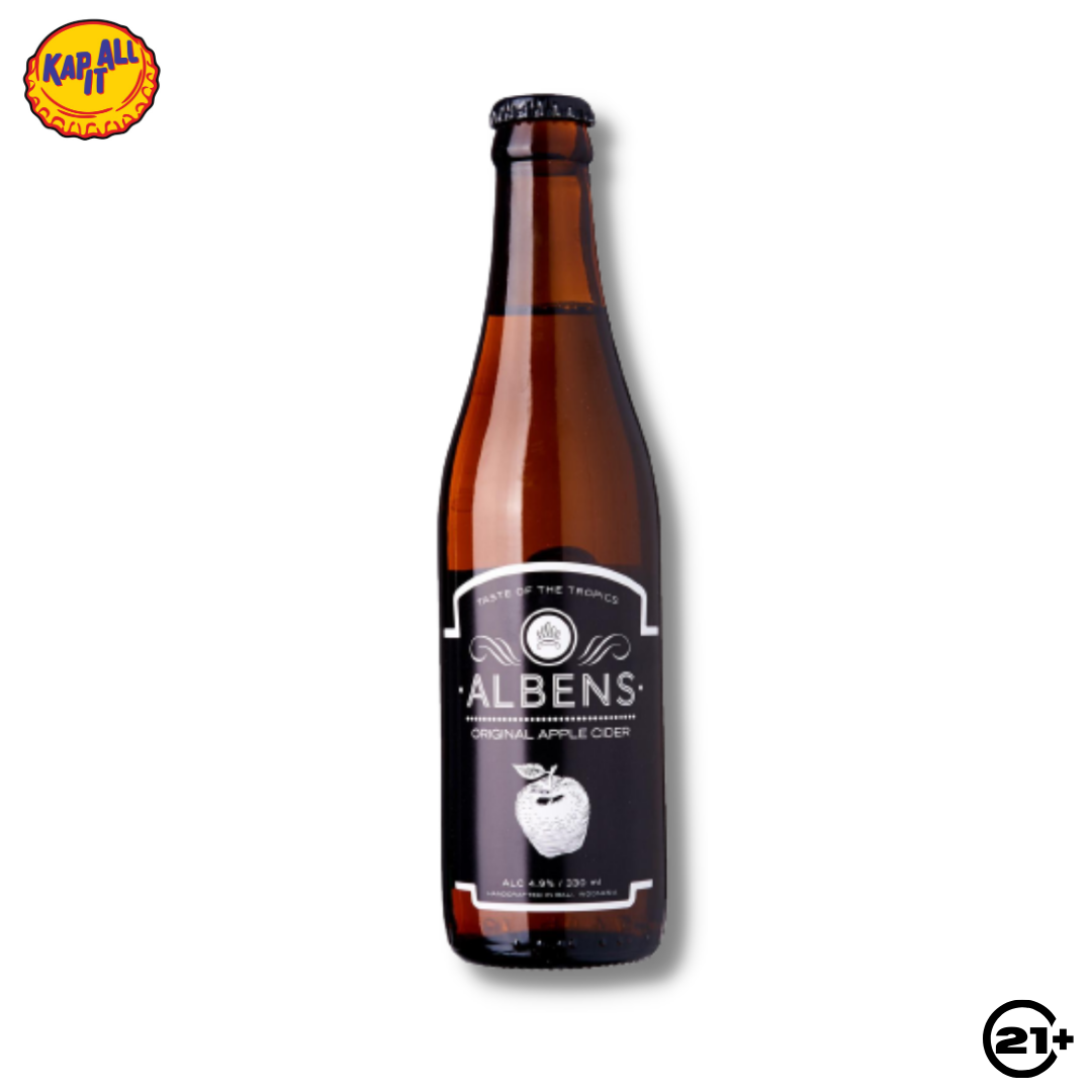 ALBENS APPLE ORIGINAL CIDER PINT 330ml
