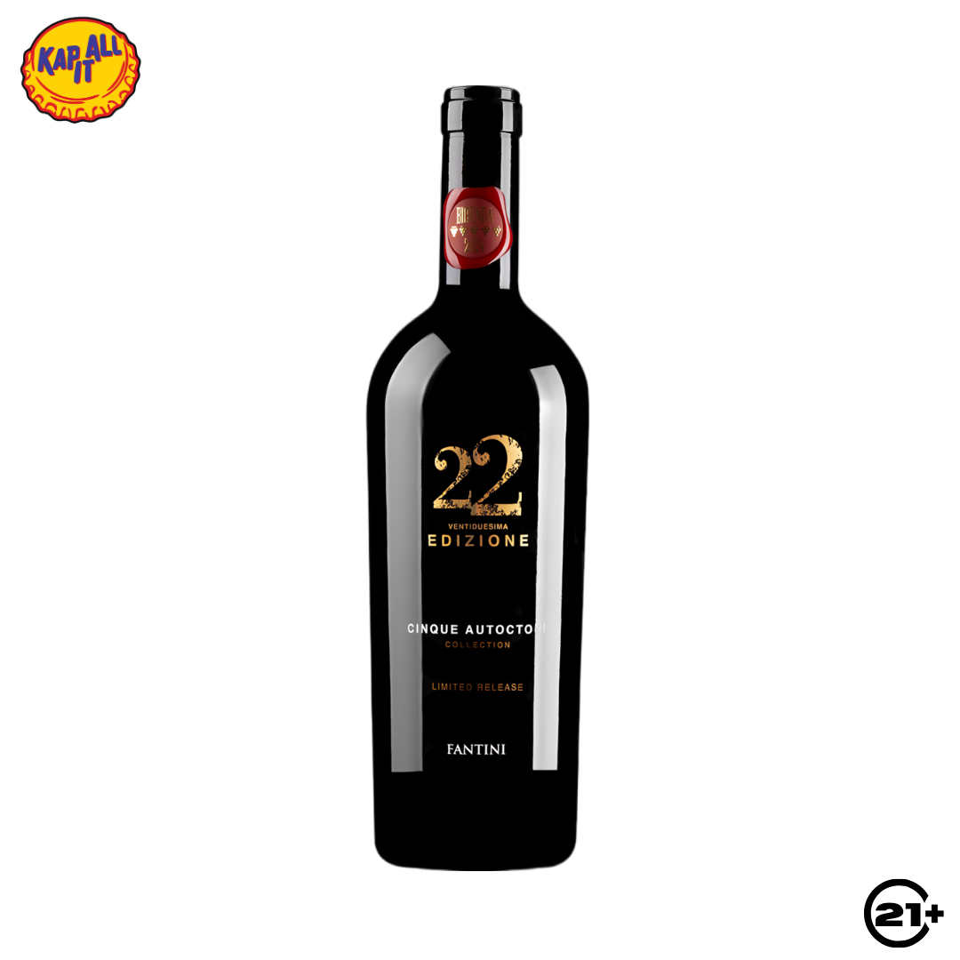 WINE EDIZIONE 22 CINQUE AUTOCTONI FANTINI LIMITED RELEASE 750ml