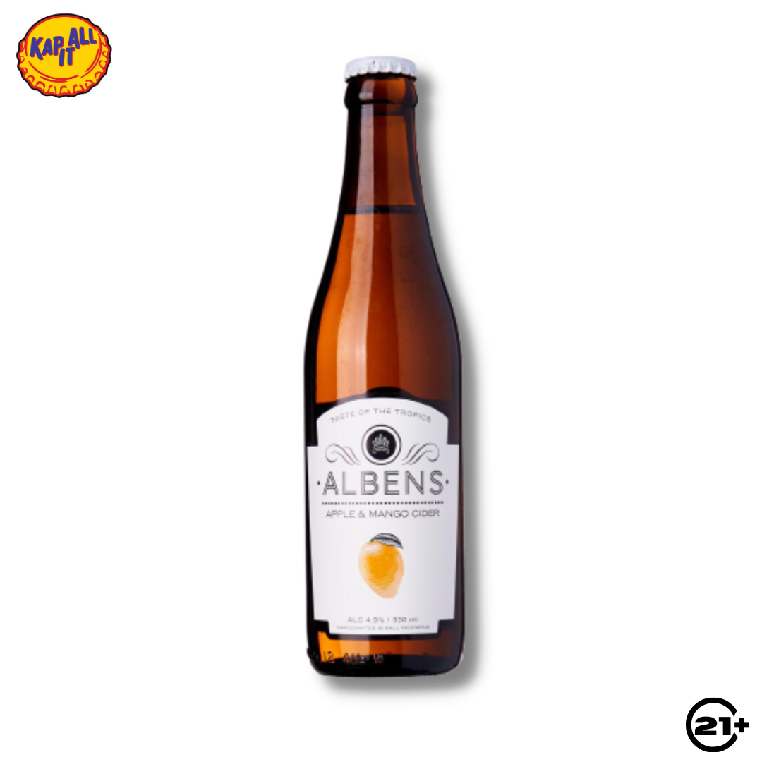 ALBENS MANGO APPLE CIDER PINT 330ml