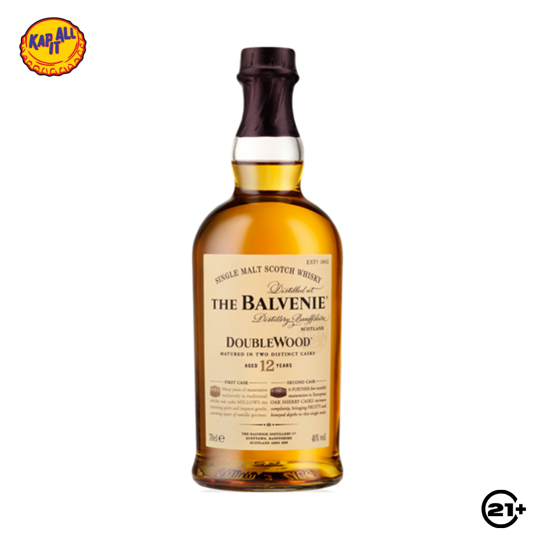 THE BALVENIE 12 Y.O DOUBLE WOOD WHISKY 700ml