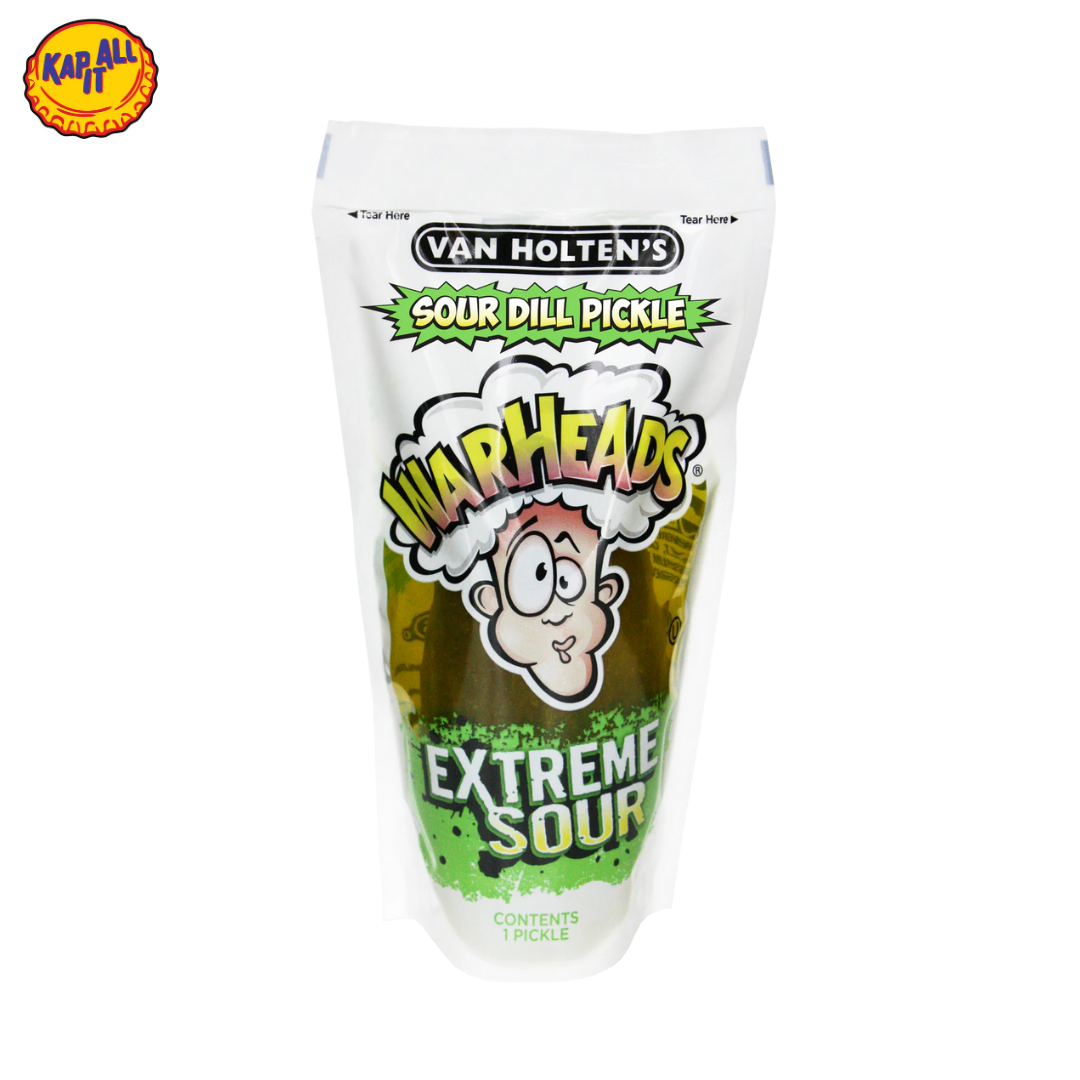 VAN HOLTENS WARHEADS SOUR DILL PICKLE