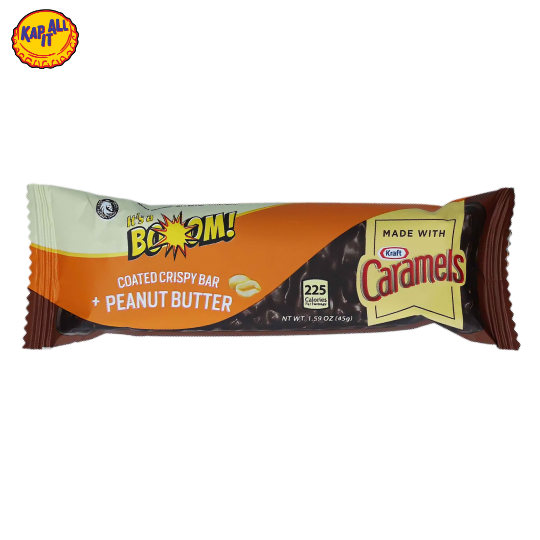IT'S A BOOM COATED CRISPY BAR PEANUT BUTTER 45g