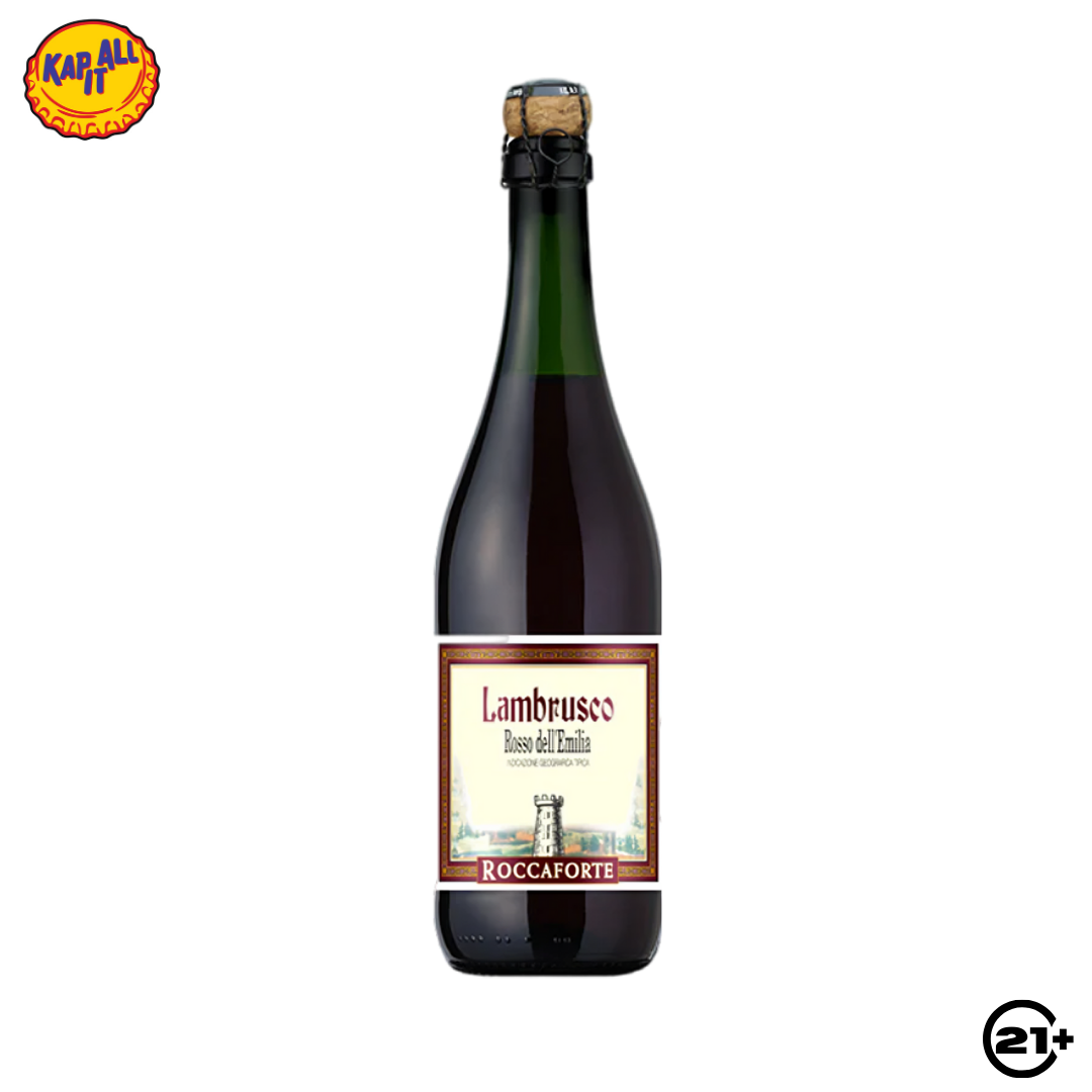 WINE LAMBRUSCO ROCAFORTE ROSSO DELL EMILIA 750ml