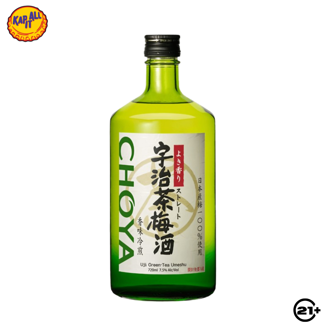 CHOYA UJI GREEN TEA UMESHU 720ml