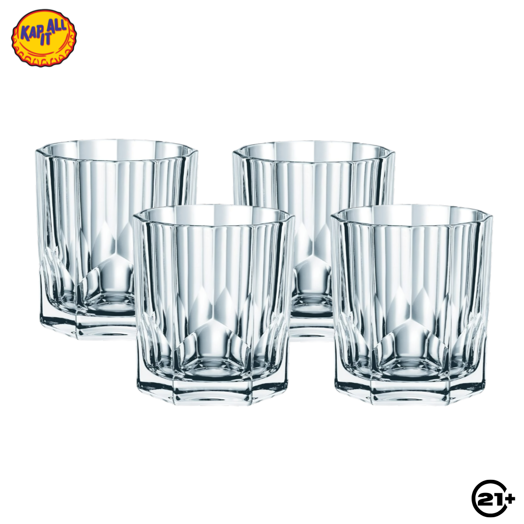 NACHTMANN ASPEN WHISKY TUMBLER SET OF 4 PCS