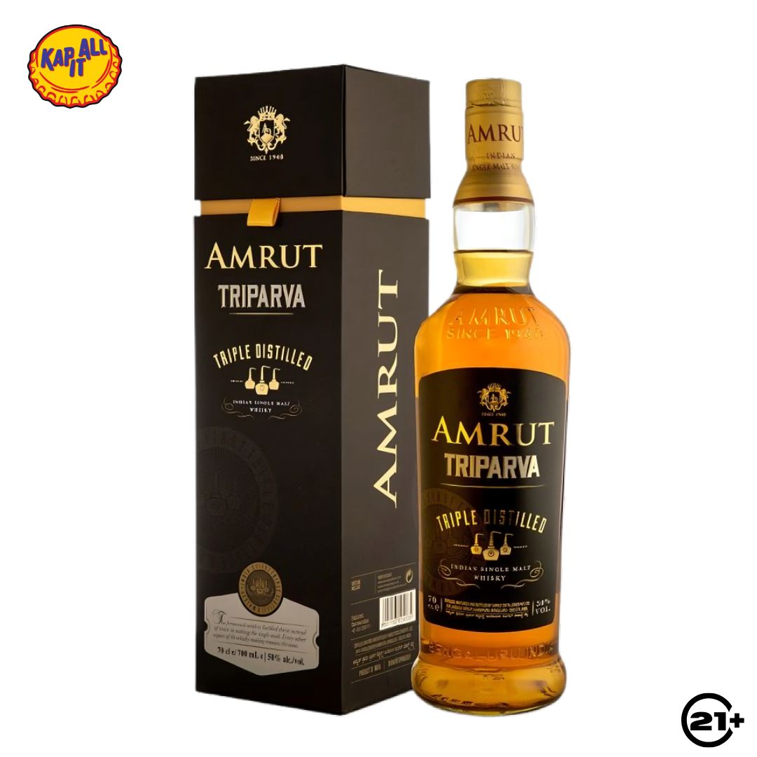 AMRUT TRIPARVA TRIPLE DISTILLED SINGLE MALT WHISKY 700ml