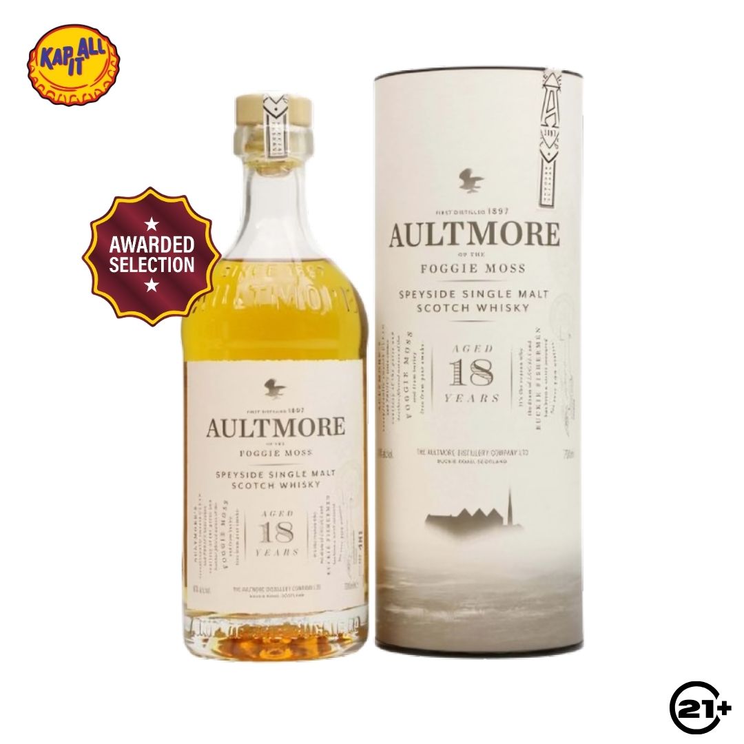 AULTMORE 18 Y.O SINGLE MALT SCOTCH WHISKY 700ML