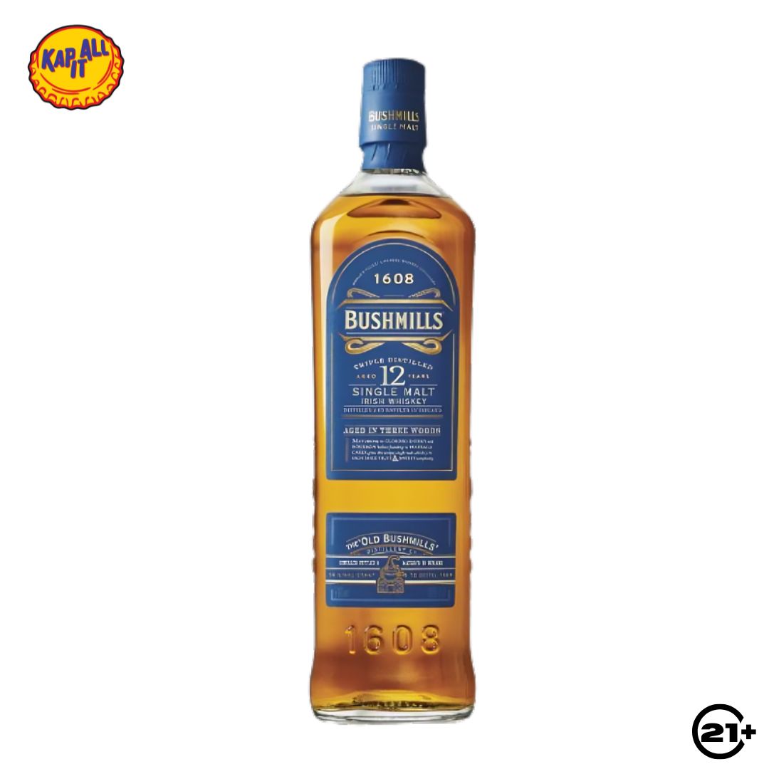 BUSHMILLS 12 YO SINGLE MALT IRISH WHISKEY 700ml