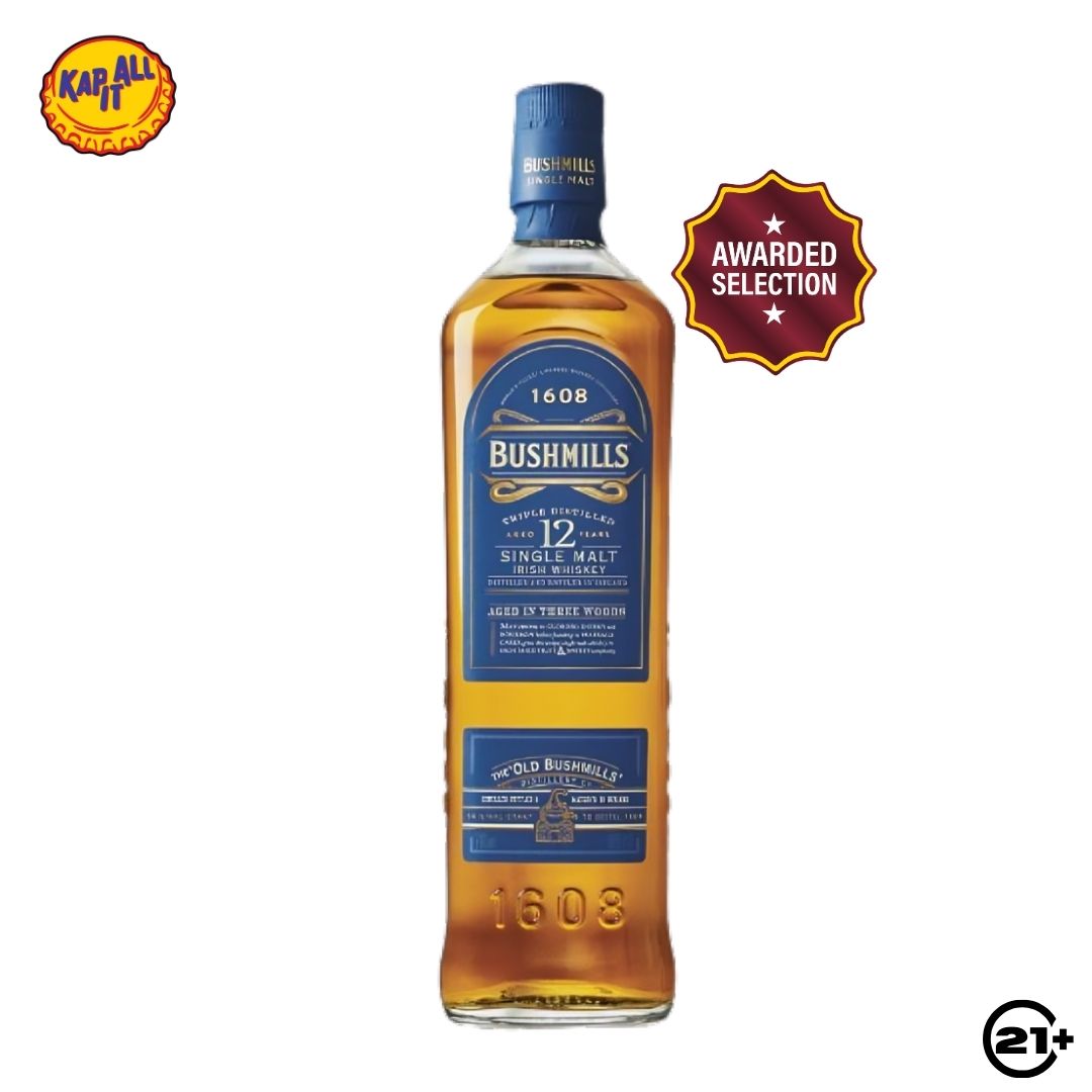 BUSHMILLS 12 YO SINGLE MALT IRISH WHISKEY 700ml
