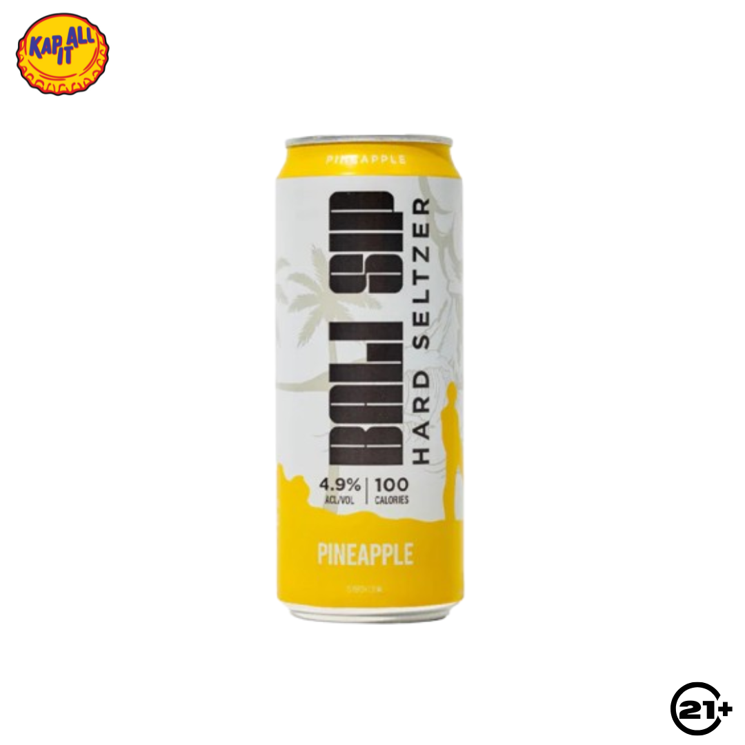 BALI SIP HARD SELTZER PINEAPPLE 330ML
