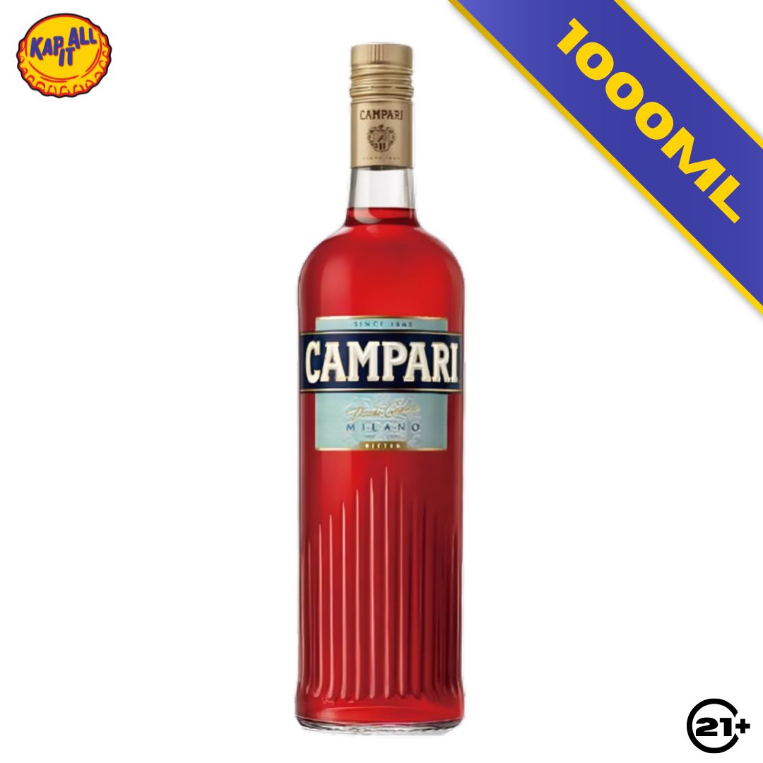CAMPARI BITTER APERITIF LIQUEUR 1000ml