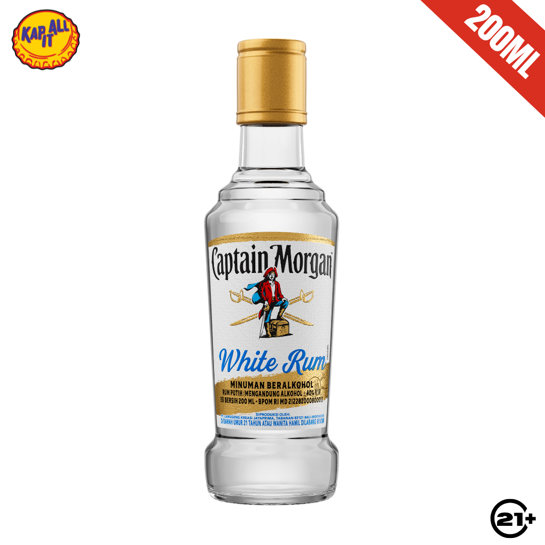 CAPTAIN MORGAN WHITE RUM 200ml