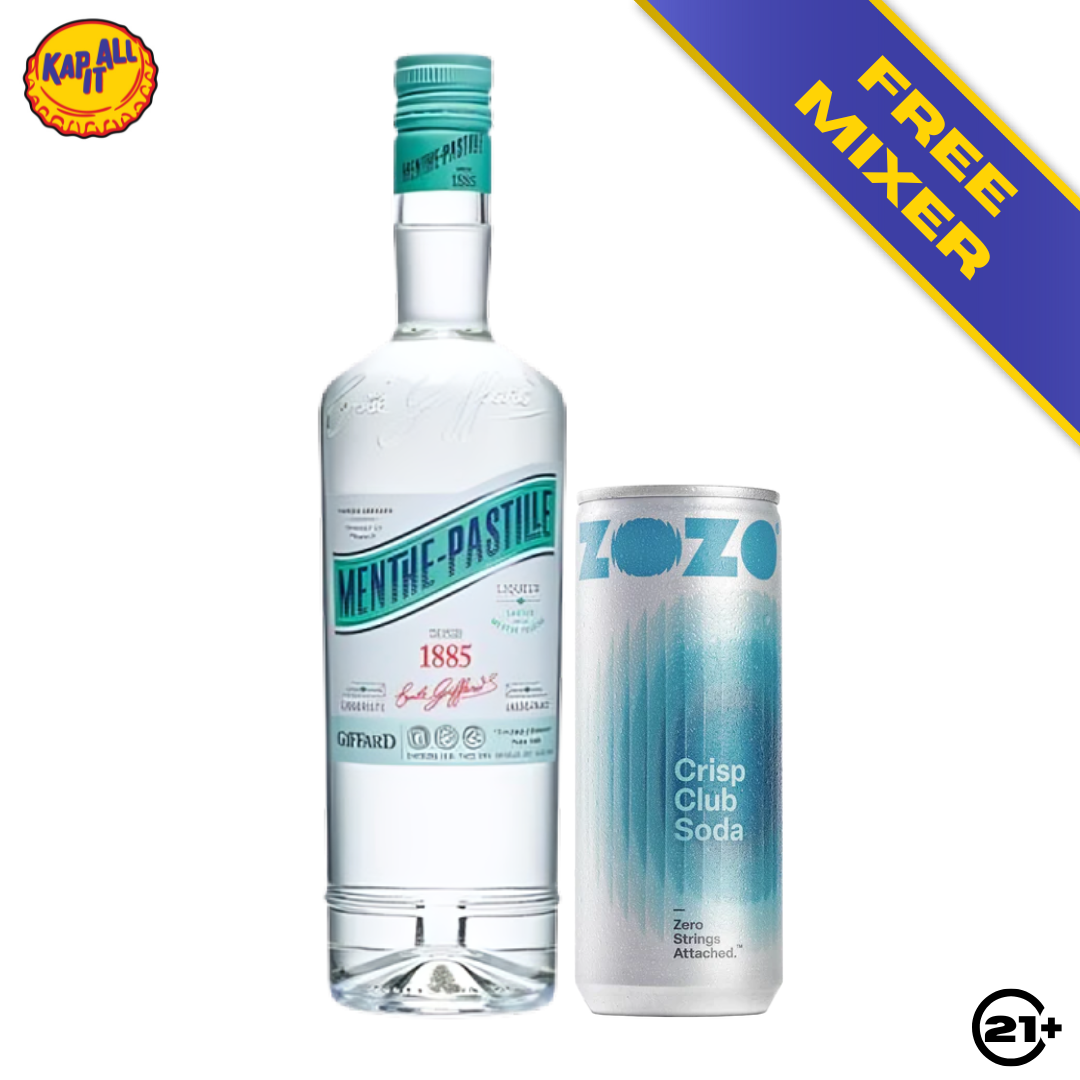 GIFFARD MENTHE PASTILLE LIQUEUR 700ml