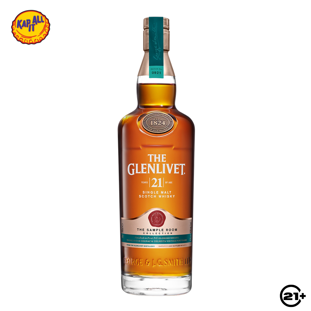 THE GLENLIVET 21 Y.O SINGLE MALT SCOTCH WHISKY 700ml