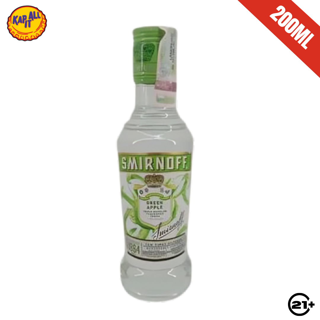 SMIRNOFF GREEN APPLE VODKA 200ml